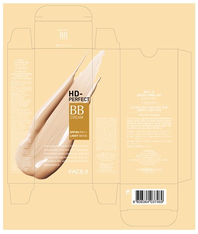 Bb Cream (Face It Hd Perfect Bb Spf30, Pa++ 01 Light Beige)